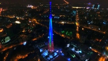 На воронежской телебашне к 8 Марта распустятся цветы
