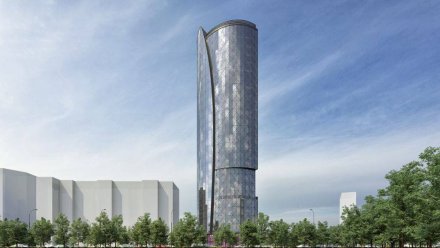 Как будет выглядеть 24-этажная стеклянная башня возле воронежского автовокзала