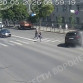 Момент гибели воронежца в ДТП у «Гостиницы БРНО» сняли на видео