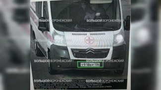 В Воронеже установили личность угонщика автомобиля скорой помощи