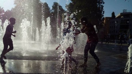 Власти назвали графики работы городских фонтанов в центре Воронежа