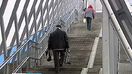 Новые надземные переходы воронежцы считают неудобными