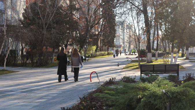 Мэр рассказал о ходе благоустройства улицы Карла Маркса в Воронеже 