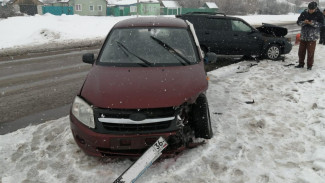 Два человека оказались в больнице после ДТП в воронежском селе