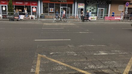 Автоинспекторы начали ловить воронежцев на фантомном переходе у Центрального рынка
