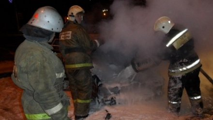 Иномарка, сараи и бытовки вспыхнули при пожаре в Воронеже