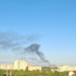 Гигантский столб дыма заметили в Коминтерновском районе Воронежа 