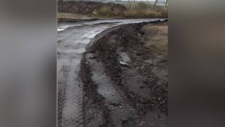 Воронежцы пожаловались на разбитую ради обустройства снежного полигона дорогу к дачам 