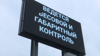 В Воронежской области владельцы фур получили первые штрафы за поездки с перевесом