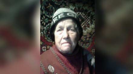 В Воронежской области без вести пропала 80-летняя старушка