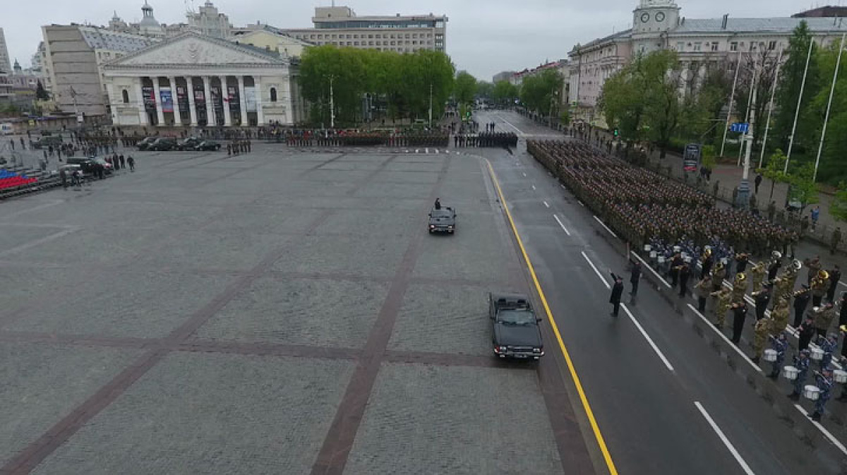 На репетиции Парада Победы в Воронеже впервые показали новейший комплекс  «Палантин» – Новости Воронежа и Воронежской области – Вести Воронеж