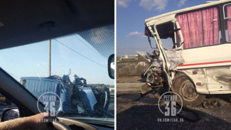 В больнице Воронежской области скончался водитель микроавтобуса, столкнувшегося с «ПАЗом»