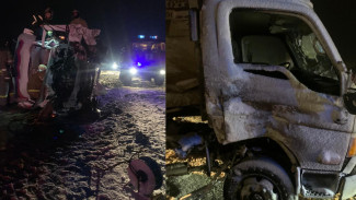 Под Воронежем в аварии с грузовиком и микроавтобусом погиб водитель
