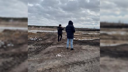 Тяжёлая стройтехника начала незаконную работу на берегу Усманки в Воронежской области