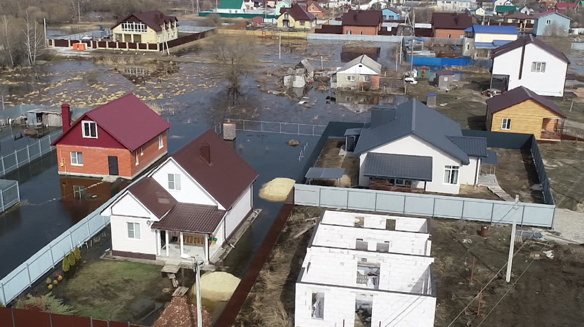 Половодье в Воронежской области показали на видео с высоты | 03.04.2024 |  Воронеж - БезФормата