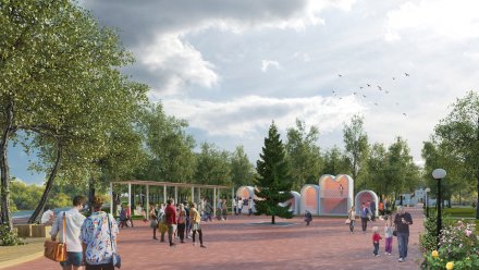 Жителям воронежского Поворино показали, как будет выглядеть обновлённый парк Победы