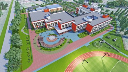 Воронежские проектировщики показали, какой будет новая школа-сад в Семилуках