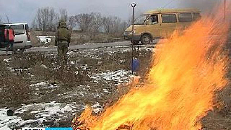 Наркополицейские предали огню три центнера вещдоков