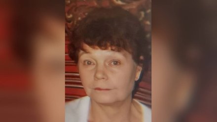 В Воронеже пропала пожилая женщина