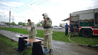 Воронежские школьники приняли участие в городских соревнованиях «Школа безопасности»