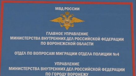 В Воронеже экс-глава полицейского отдела миграции получил реальный срок за взятку