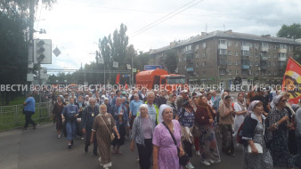 Более 2000 человек приняли участие в Крестном ходе в Воронеже