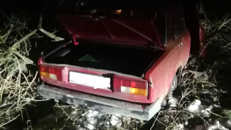 В Воронежской области пожилой автомобилист насмерть разбился на ВАЗе