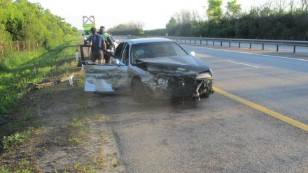 Компания молодёжи из 4 человек пострадала в аварии в Воронежской области