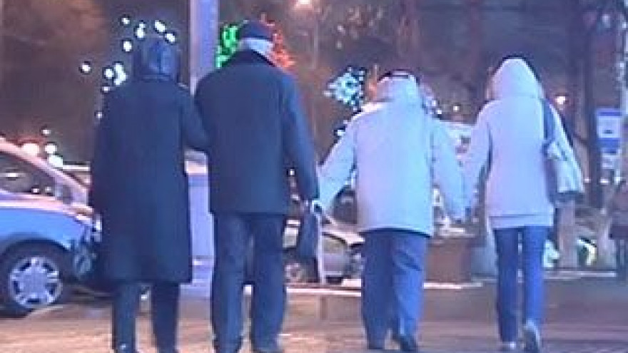 Воронеж после ледяного дождя превратился в сплошной каток