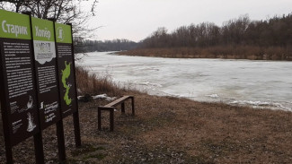 На воронежском Хопре начался ледоход