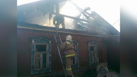 При пожаре в воронежском селе погиб 60-летний мужчина