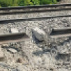 Появились кадры с места подрыва железной дороги в Воронежской области