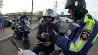 ГИБДД за два дня поймала около 50 мотоциклистов-нарушителей на дорогах Воронежа 