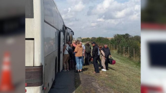Автобус «Геленджик – Минск» с 45 пассажирами сломался на воронежском участке М-4 «Дон» 