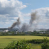 Воронежцы сообщили о пожаре в районе микрорайона Придонской