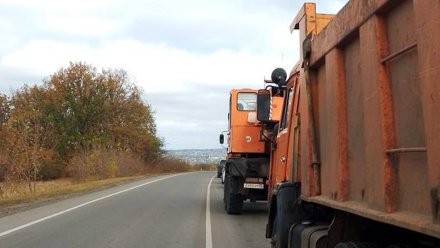 Из-за перекрытия моста в Лисках образовалась 2,5-километровая пробка