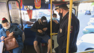 В автобусах Воронежа проведут рейды по проверке наличия масок у пассажиров