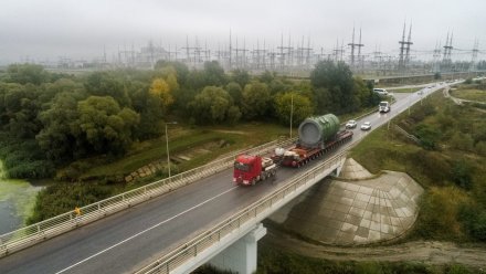 Застрявший под Воронежем реактор спустя 5 месяцев доставили на Курскую АЭС