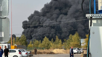 Спасатели поделились подробностями пожара на складе под Воронежем