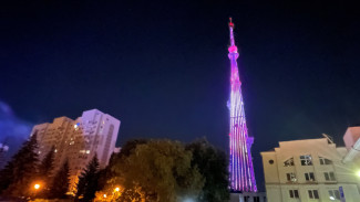 На воронежской телебашне засияет подсветка в честь Дня знаний