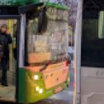 Два автобуса столкнулись на «Заставе» в Воронеже