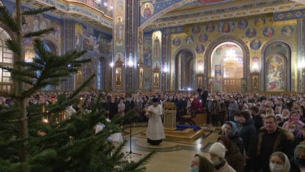 Где и когда пройдёт рождественская служба в Воронеже и области