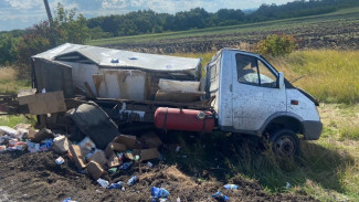 В Воронежской области водитель «Газели» вылетел в кювет и погиб