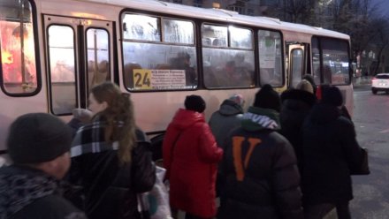 Власти Воронежа назвали 3 причины отсутствия автобусов в Шилово