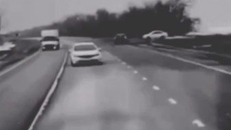 Появилось видео момента ДТП с 3 погибшими на воронежской трассе