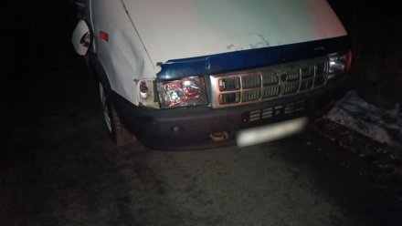 Водитель «Газели» сбил женщину на трассе в Воронежской области