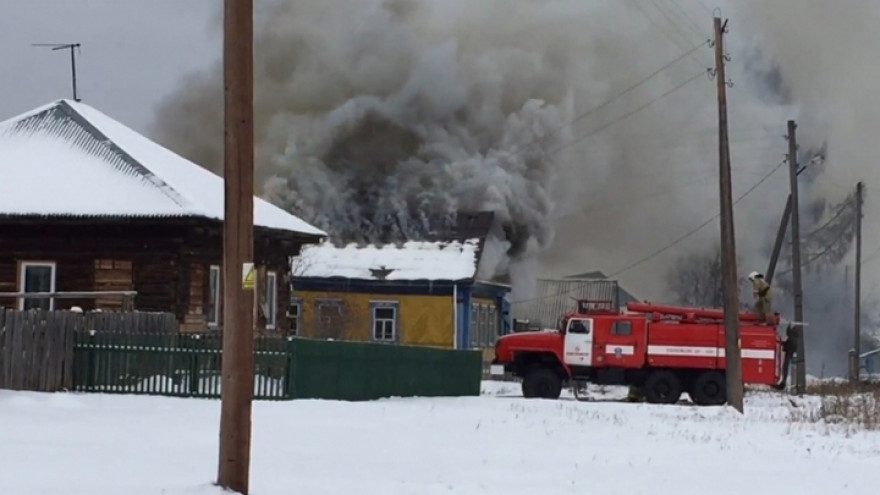 В Воронежской области при пожаре погиб годовалый мальчик