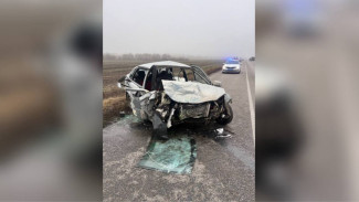 В Воронежской области в ДТП с Mazda погибла женщина и пострадали 2 детей