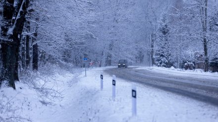 Воронежских автомобилистов предупредили о снеге на трассе М-4 «Дон»