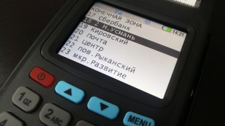 На 13 пригородных маршрутах Воронежа установили терминалы для безналичной оплаты проезда